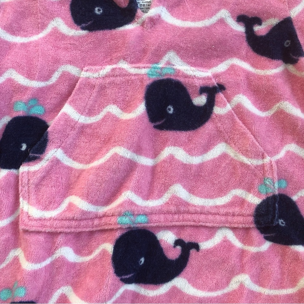 Pottery Barn Kids Whale Beach Coverup 12-18 Months - Picture 3 of 7